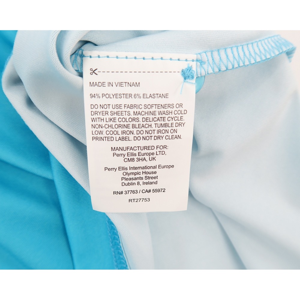 Callaway Mens Opti-Dri Golf Polo Shirt Blue Striped Performance UPF 50 Size LT - Picture 4 of 11